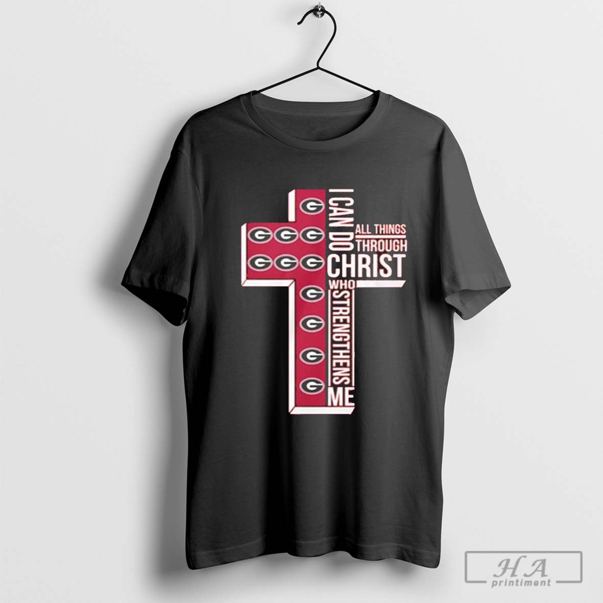 Top Georgia Bulldogs I Can Do All Things Through Christ 2024 Shirt Hoodie, Sweatshirt | CoreVibeTees.com
