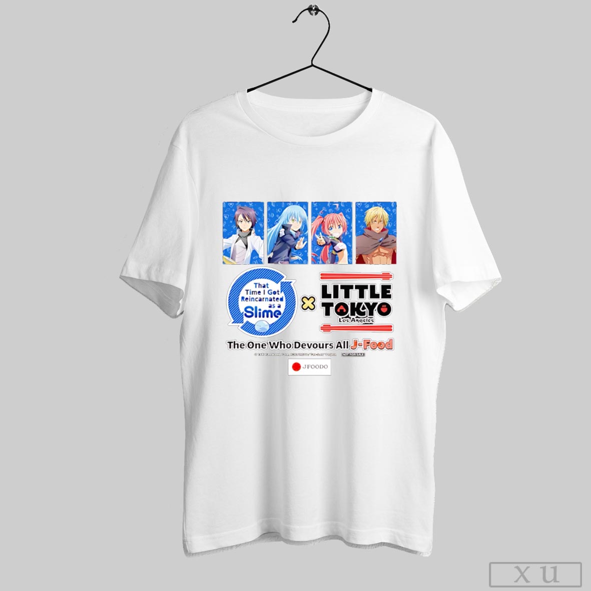 Tensura X Little Tokyo The One Who Devours All J Food Shirt Hoodie, Sweatshirt | CoreVibeTees.com