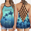 Always Salty - Personalized Turtle Cross Tank Top and Leggings T-Shirts, Hoodie, Sweatshirt | CoreVibeTees.com