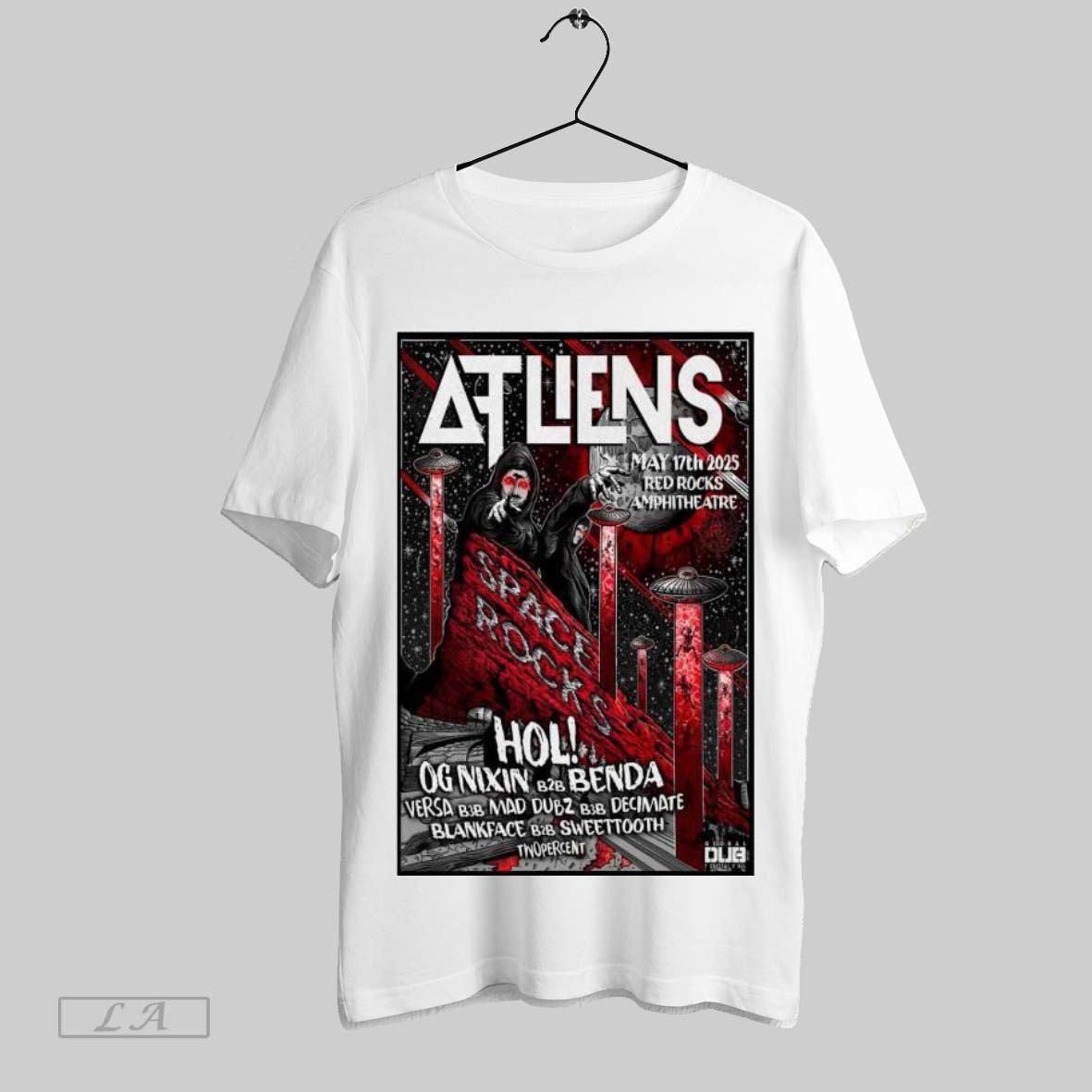 Top Atliens Tour May 17 2025 Red Rocks Amphitheatre Morrison Co Poster Sweatshirt T Shirt Hoodie | CoreVibeTees.com