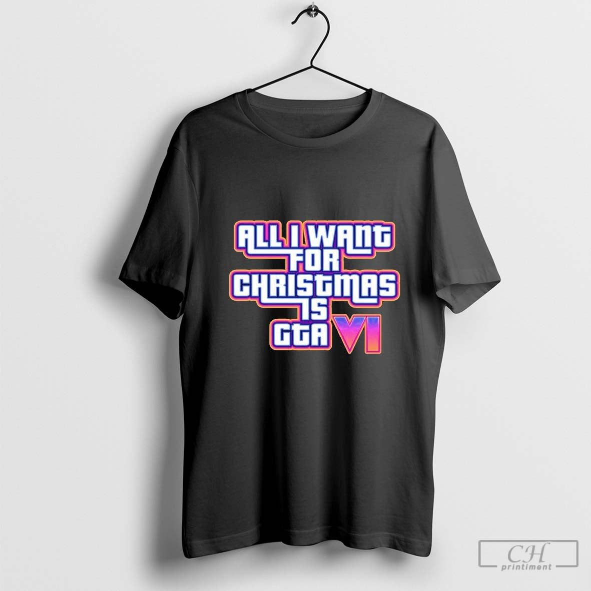Top All I Want For Christmas Is Gta VI T-shirt Hoodie, Sweatshirt | CoreVibeTees.com