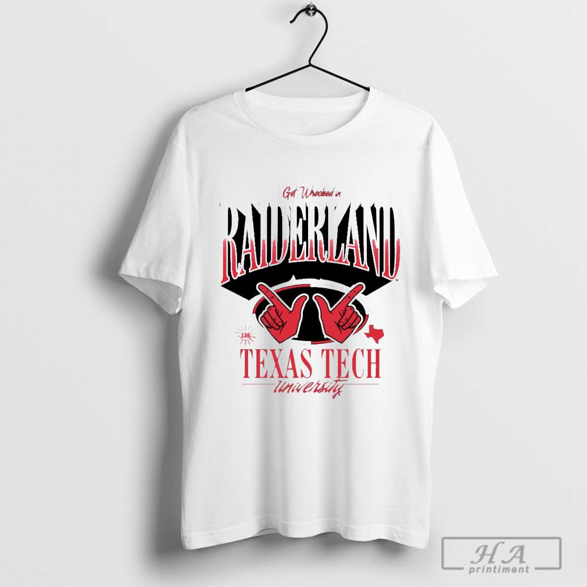 Texas Tech Red Raiders Get Wrecked in Raiderland T-shirt Hoodie, Sweatshirt | CoreVibeTees.com