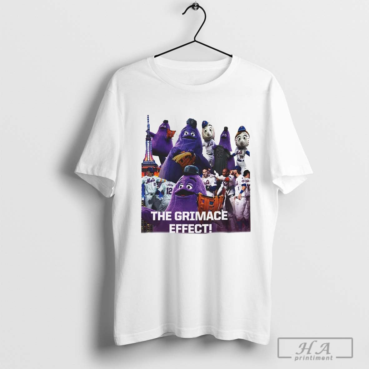 The Grimace Effect New York Mets shirt Hoodie, Sweatshirt | CoreVibeTees.com