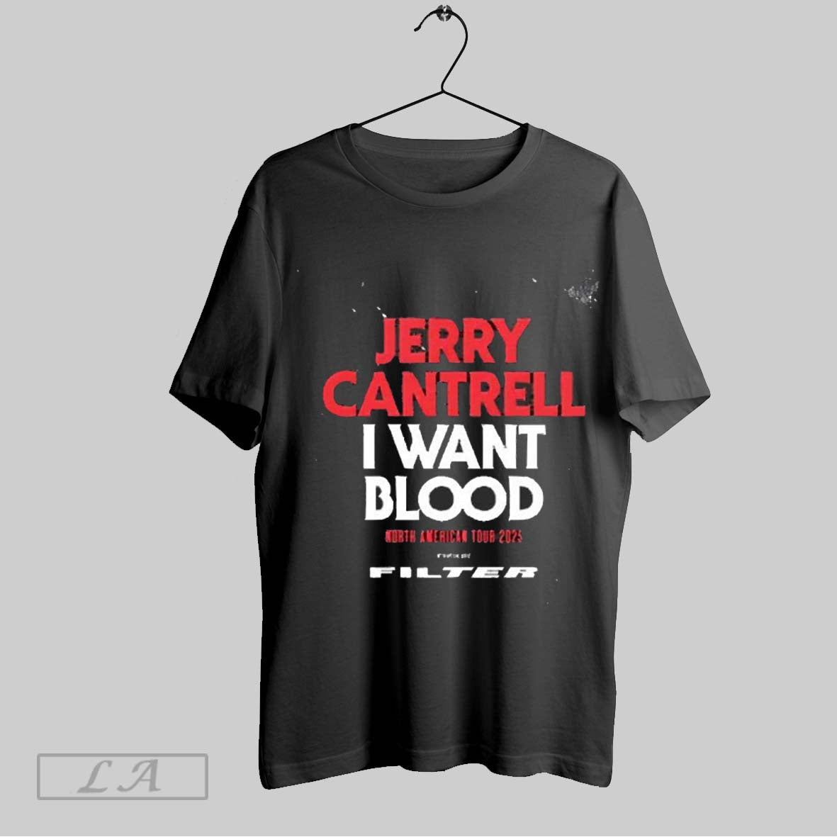 Top Jerry Cantrell I Want Blood North American Tour 2025 With Special Guest Filter Unisex Sweatshirt T Shirt Hoodie