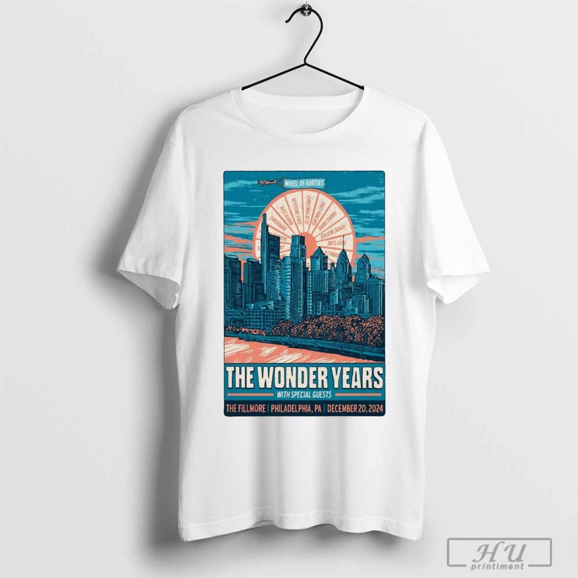 The Wonder Years Tour Dec 20 2024 The Fillmore Philadelphia PA Event Shirt Hoodie, Sweatshirt | CoreVibeTees.com