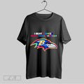 Top I Beat Cancer Whats Your Superpower Baltimore Ravens Sweatshirt T Shirt Hoodie | CoreVibeTees.com