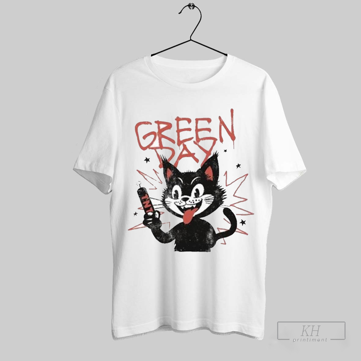The Green Day Cat Tnt Tour 2025 T Shirts T Shirt Hoodie, Sweatshirt | CoreVibeTees.com