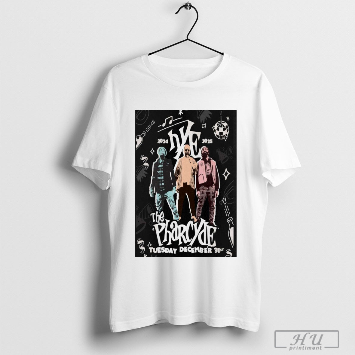The Pharcyde Lives NYE Show On Dec 31 2024 In Ventura CA Poster Shirt Hoodie, Sweatshirt | CoreVibeTees.com