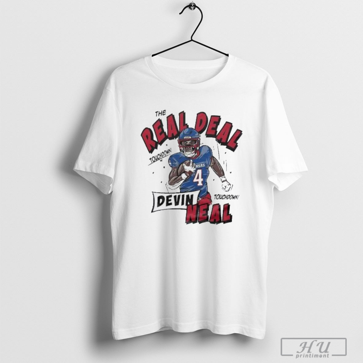 The Real Deal Devin Neal Touchdown T-shirt Hoodie, Sweatshirt | CoreVibeTees.com