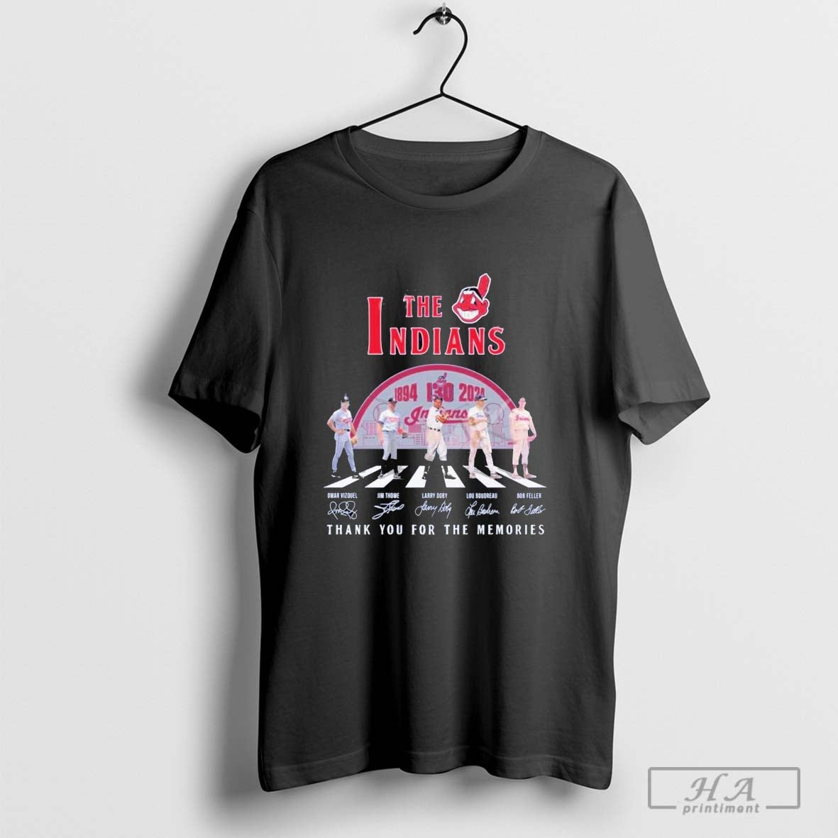 The Indians 130 Years Of 1894-2024 Thank You For The Memories T-Shirt Hoodie, Sweatshirt | CoreVibeTees.com