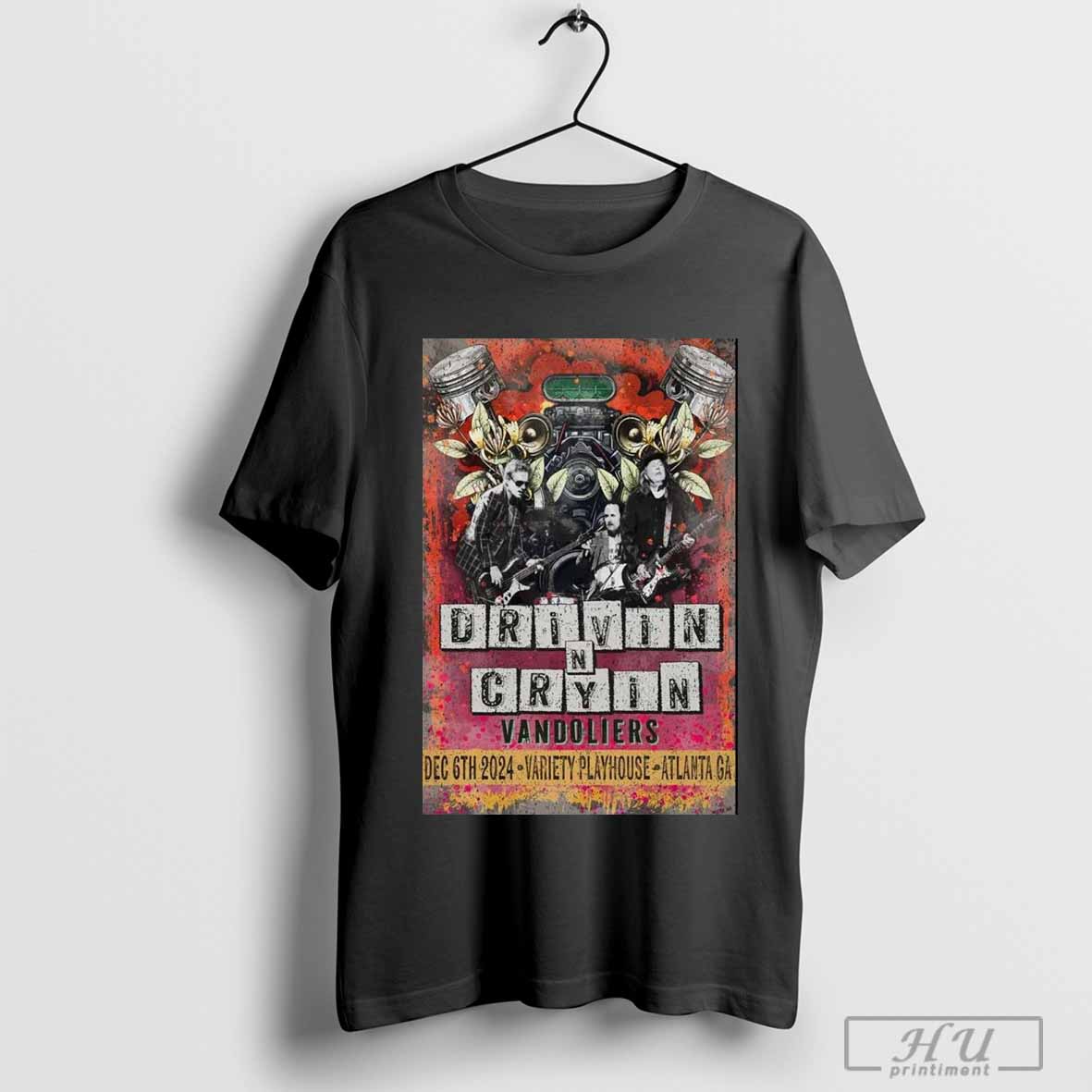 The Variety Playhouse Atlanta Ga Tour Drivin N Cryin On Dec 6 2024 Poster T Shirt Hoodie, Sweatshirt | CoreVibeTees.com