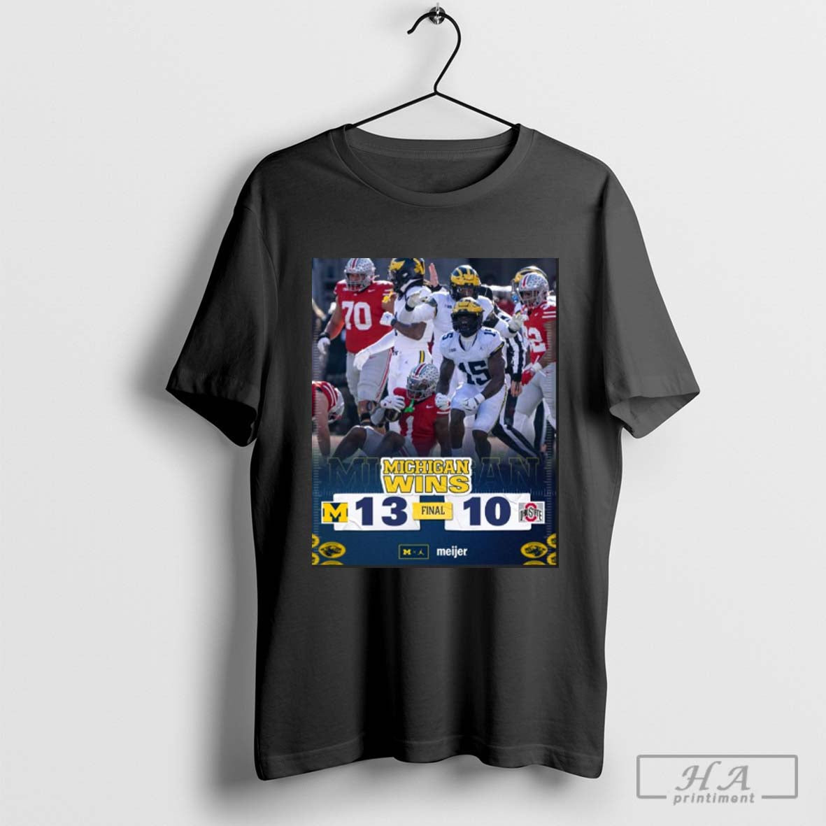 Top Back-to-back-to-back-to-back michigan football wins 13 – 10 shirt Hoodie, Sweatshirt | CoreVibeTees.com
