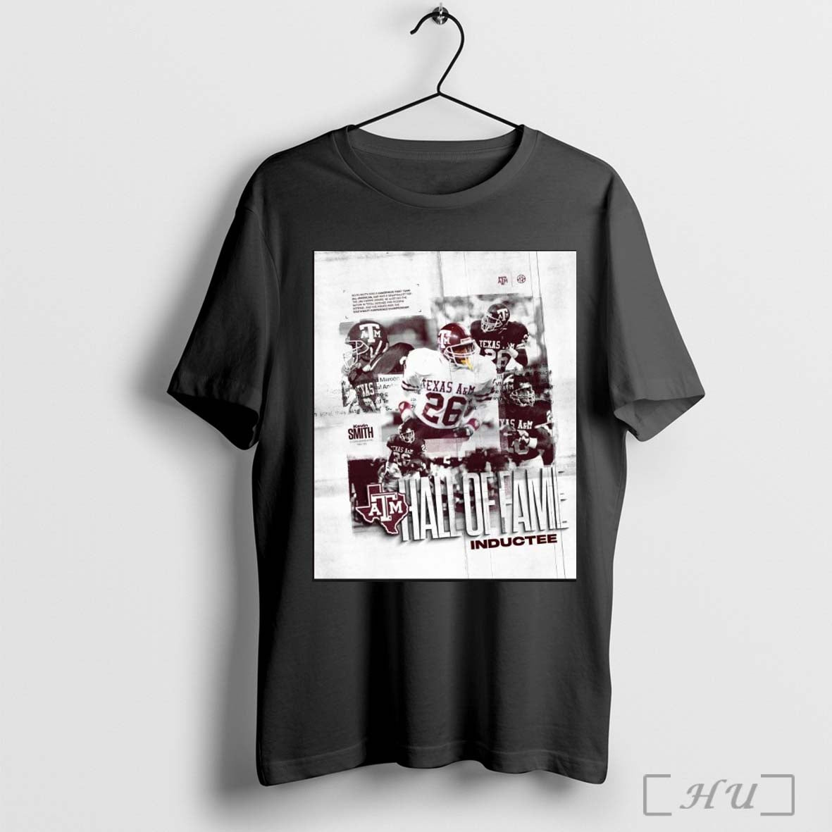 Texas Am Aggies Congratulations To The Legendary Kevin Smith Hall Of Fame Inductee Poster T Shirt 3 Hoodie, Sweatshirt