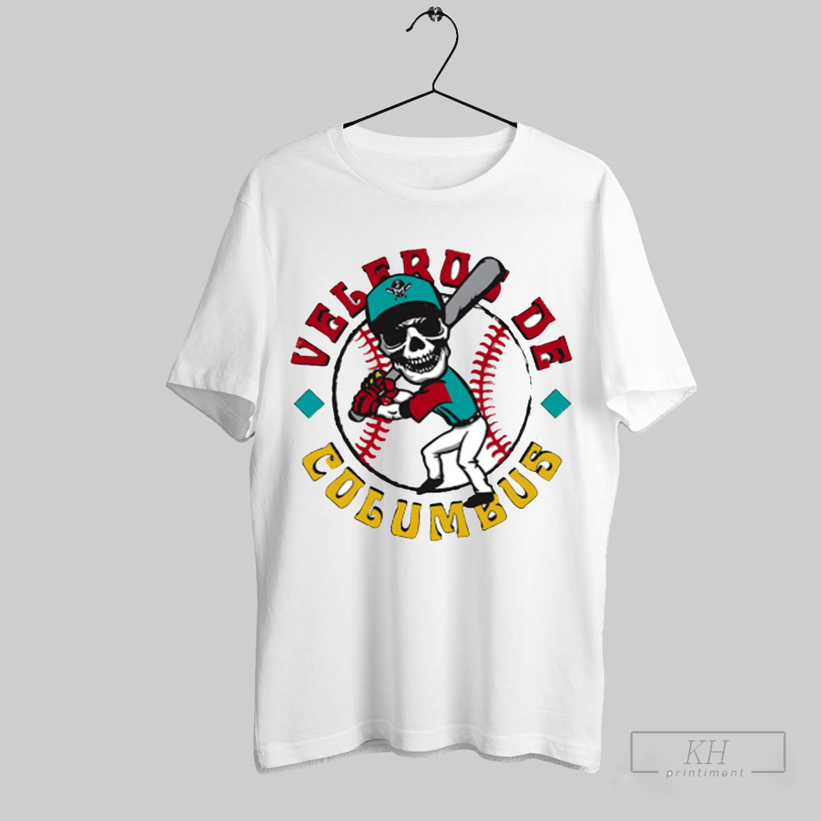 The Columbus Clippers Where Im From Veleros Guy Batting Skeleton Shirt T Shirt Hoodie, Sweatshirt | CoreVibeTees.com