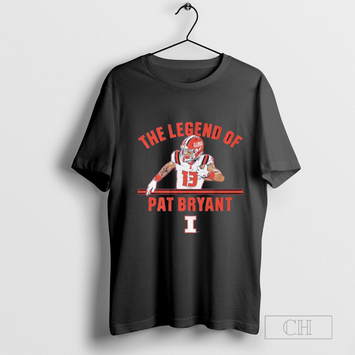 The Legend of Pat Bryant Illinois Fighting Illini T-shirt Hoodie, Sweatshirt | CoreVibeTees.com