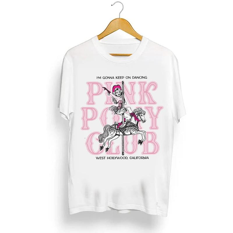 Chappell Roan Pink Pony Club T-Shirt, Midwest Princess Tour, WLW Pride Lesbian Music Tee, Fan Gift Unisex... (Image 2)