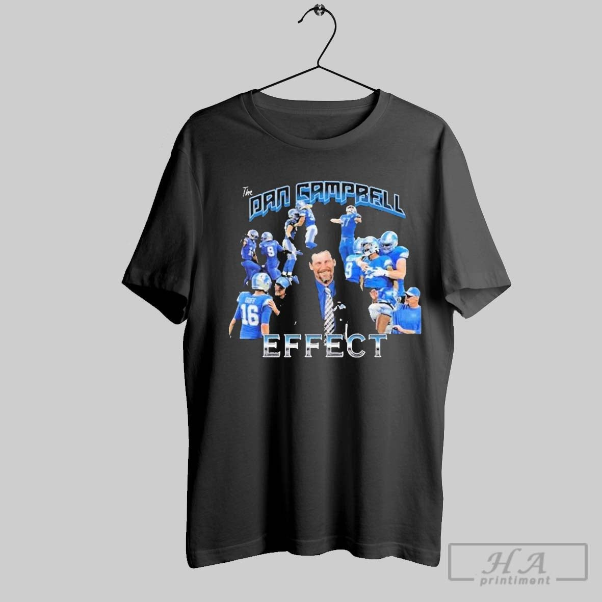 The Dan Campbell Effect Detroit Lions Coach T Shirts Hoodie, Sweatshirt | CoreVibeTees.com