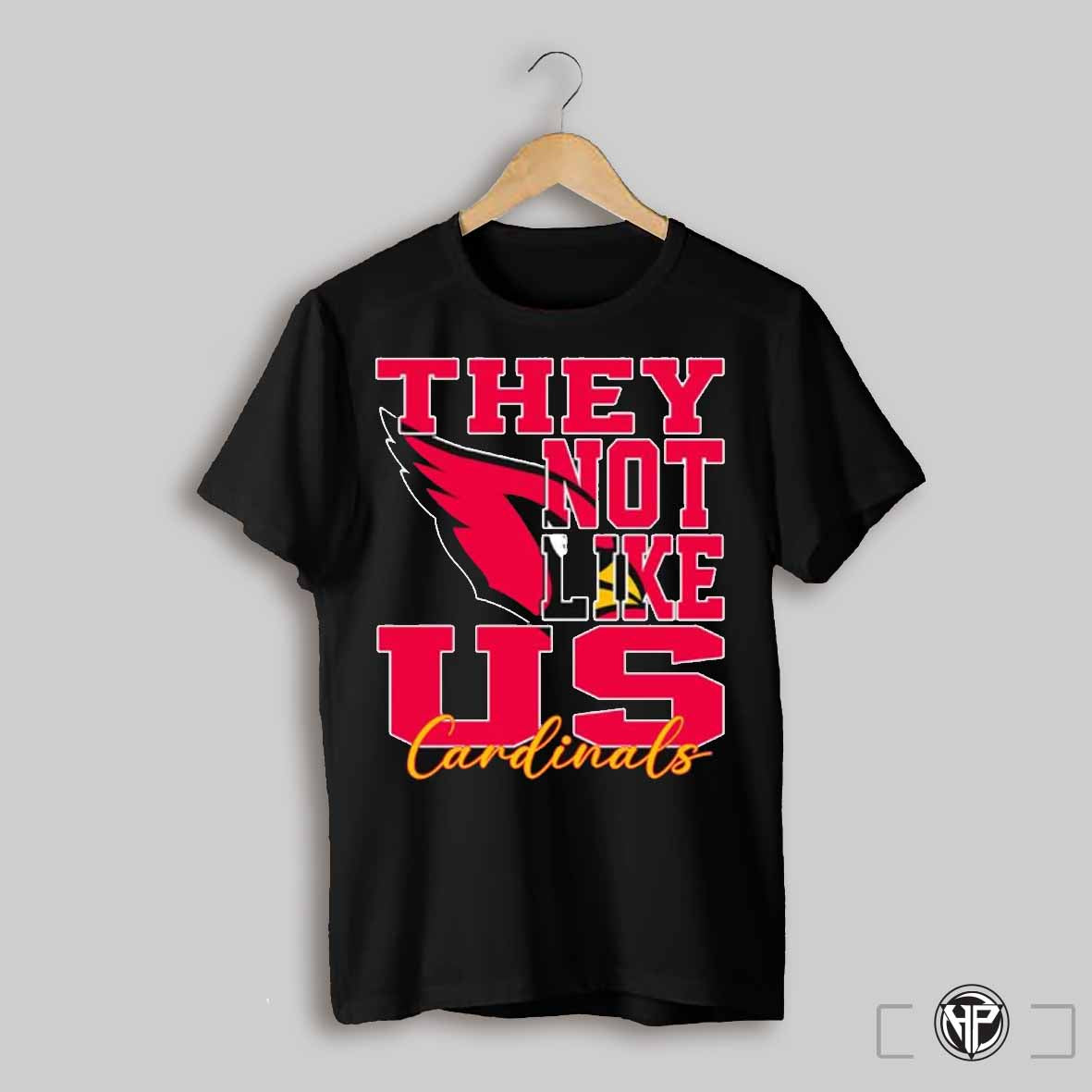 They Not Like Us Arizona Cardinals Football 2024 Logo Shirt Trending Sweatshirt Hoodie | CoreVibeTees.com