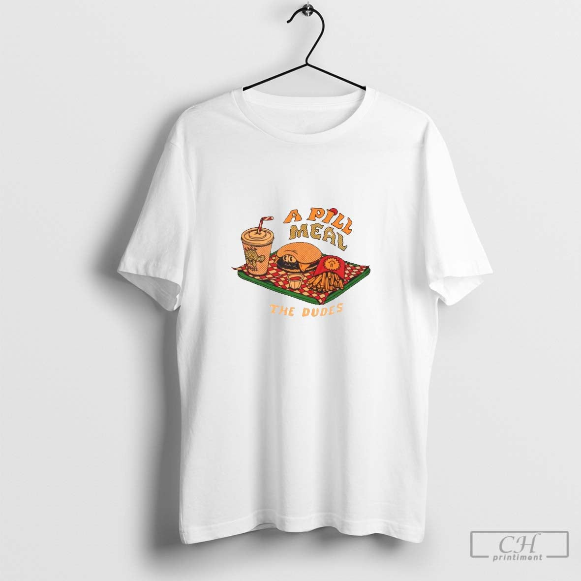 The Dudes &amp;  Mcbess A Pill Meal T-shirt Hoodie, Sweatshirt | CoreVibeTees.com