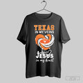 Texas Longhorns In My Veins Jesus In My Heart Diamond T Shirt Hoodie, Sweatshirt | CoreVibeTees.com