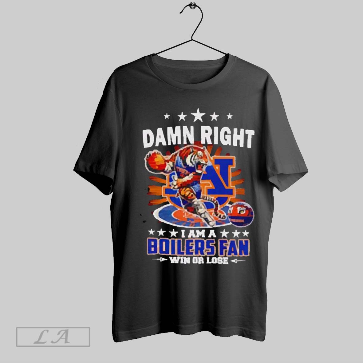 Top Damn Right I Am A Boilers Fan Win Or Lose Mascot 2025 T Shirt Hoodie, Sweatshirt | CoreVibeTees.com