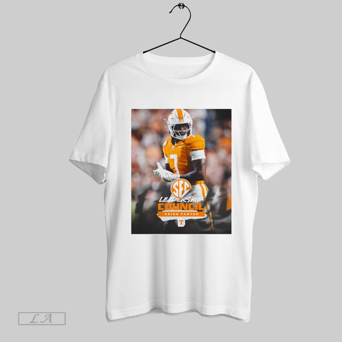 Top Arion Carter Tennessee Volunteers Linebacker Sec Football Leadership Council 2025 Poster Unisex Sweatshirt T Shirt Hoodie