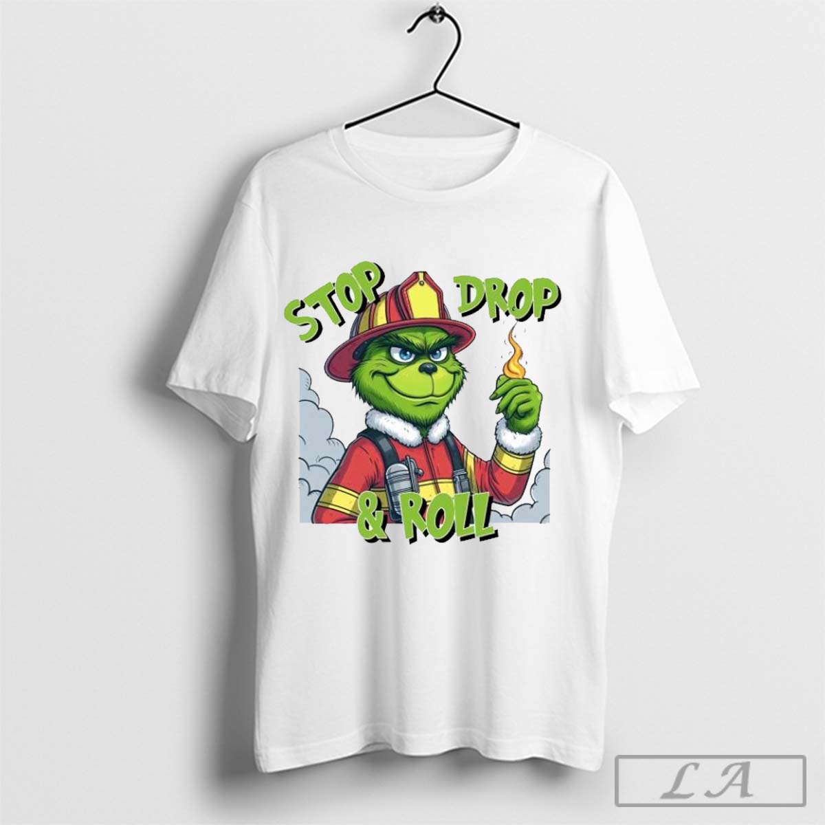 The Grinch Stop Drop &amp; Roll Merry Christmas Shirt Hoodie, Sweatshirt | CoreVibeTees.com