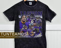 Retro Lamar Jackson Football Unisex Mineral TShirt ,Vintage 80S Graphic Style Lamar Jackson TShirt ,Vintage... (Image 1)