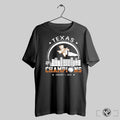 Texas Longhorns Football January 1 2025 Rose Champions Skyline Shirt Trendy Sweatshirt Hoodie | CoreVibeTees.com
