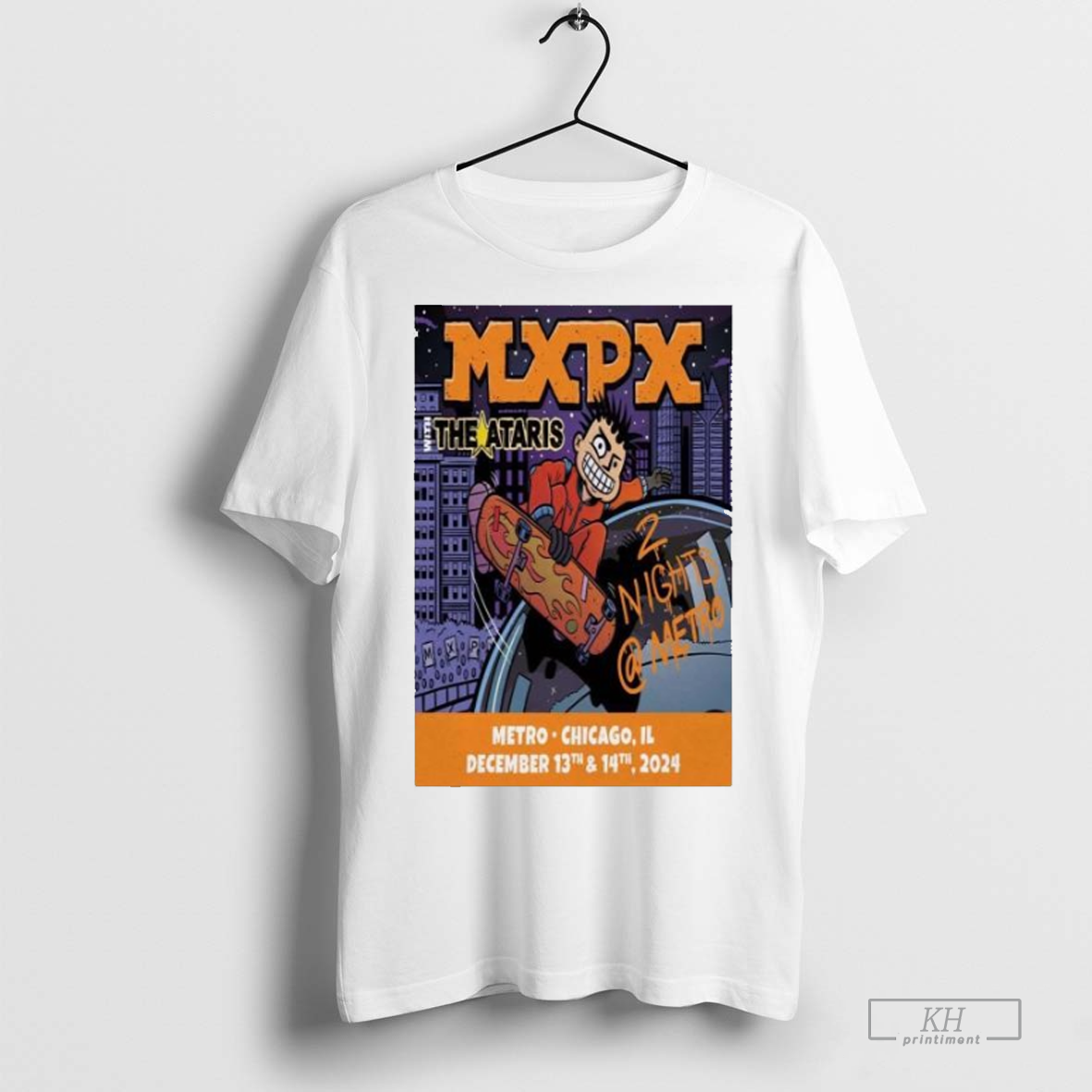 The Ataris Mxpx Dec 13-14 2024 Metro In Chicago Il Tour Poster Official Shirt Hoodie, Sweatshirt | CoreVibeTees.com