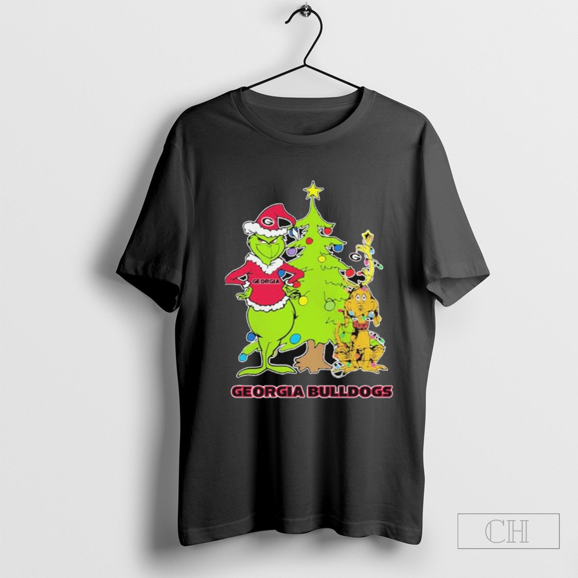 The Grinch And Max Georgia Bulldogs Christmas Shirt Hoodie, Sweatshirt | CoreVibeTees.com