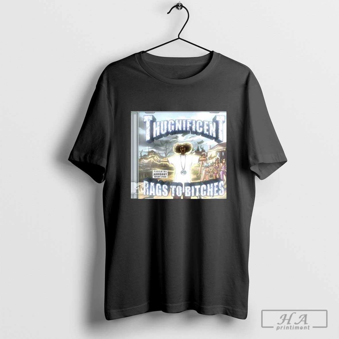 Thugnificent Rags To Bitches Shirt Hoodie, Sweatshirt | CoreVibeTees.com
