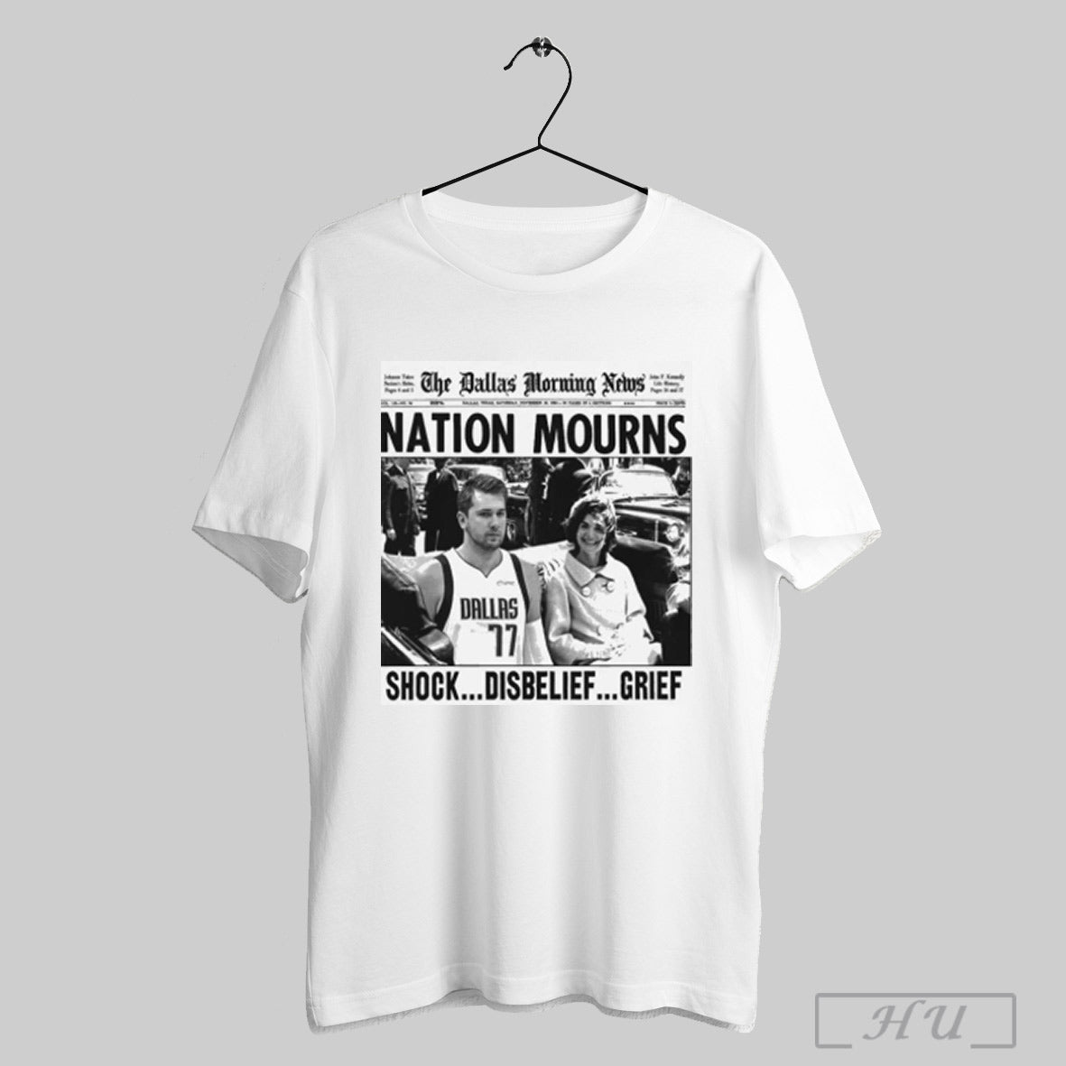 The Dallas Morning News Nation Mourns Shock Disbelief Grief Shirt Sweatshirt Hoodie | CoreVibeTees.com