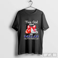 This girl loves her Dallas Cowboys Football faux glitter shirt Hoodie, Sweatshirt | CoreVibeTees.com