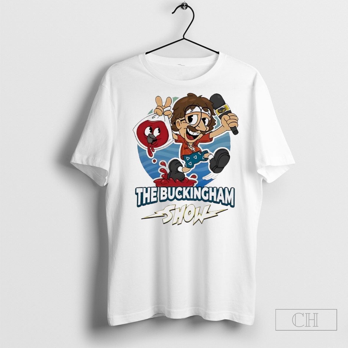 The Buckingham Show Cartoon Shirt Hoodie, Sweatshirt | CoreVibeTees.com