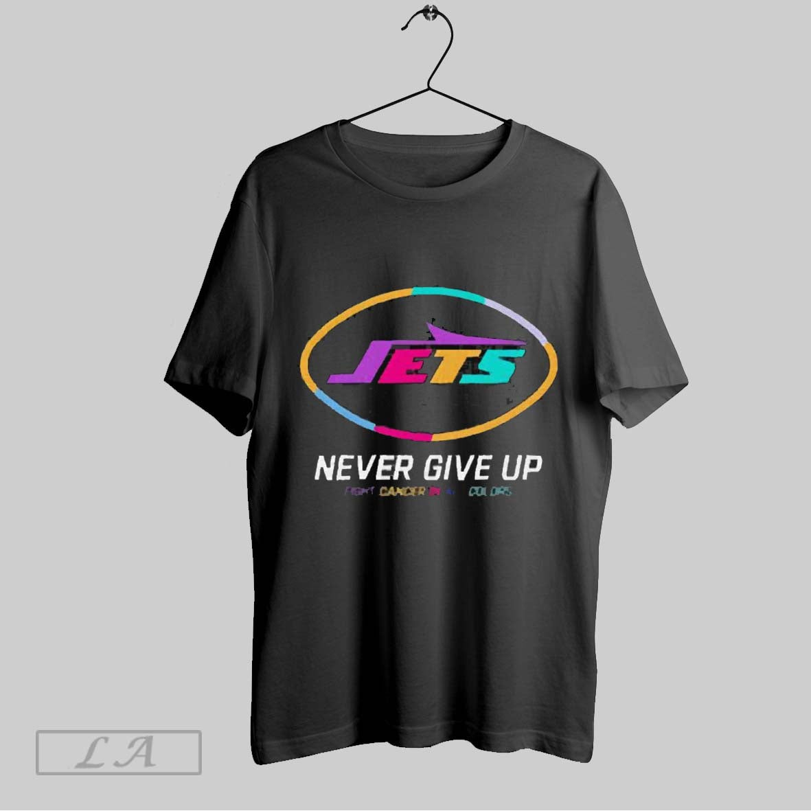 Top New York Jets Never Give Up Fight Cancer In All Colors 2025 Sweatshirt T Shirt Hoodie | CoreVibeTees.com