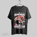 Top Damn Right I Am A Kansas City Chiefs Win Or Lose Mascot Football 2025 T Shirt Hoodie, Sweatshirt | CoreVibeTees.com