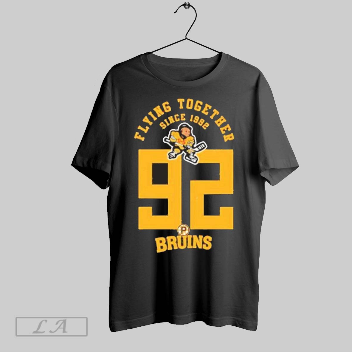 Top Flying Together Since 1992 Boston Bruins Hockey Unisex Sweatshirt T Shirt Hoodie | CoreVibeTees.com