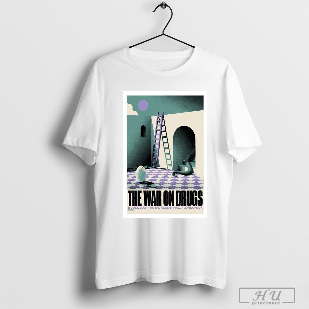 The war on drugs july 11 2024 london uk poster T-shirt Hoodie, Sweatshirt | CoreVibeTees.com