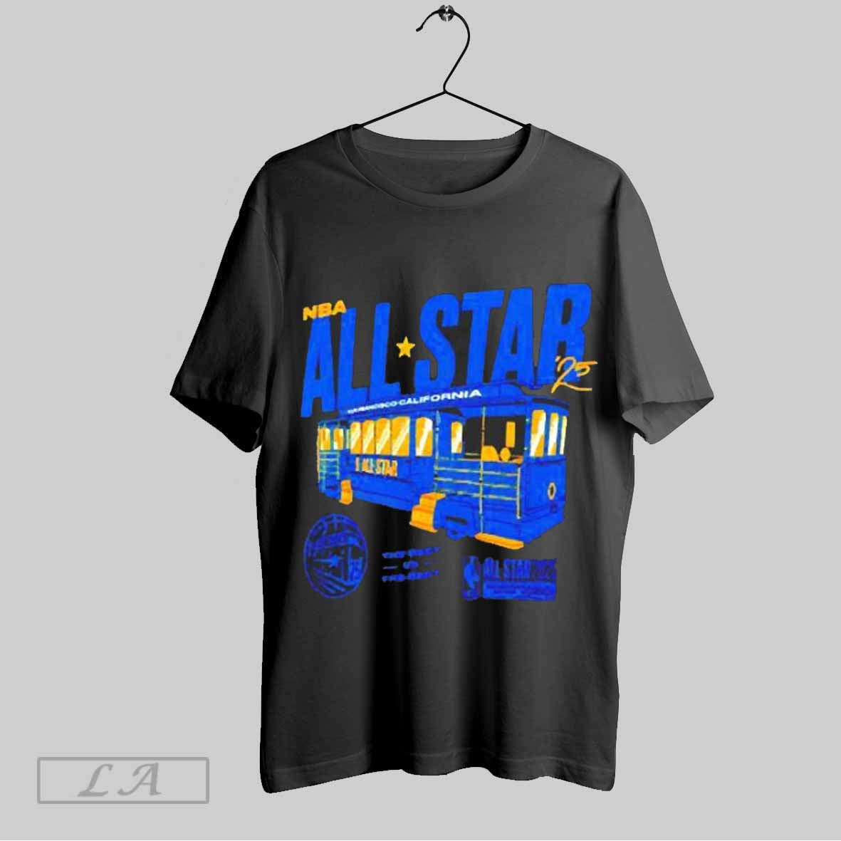 Top 2025 Nba All Star Game Hometown The Best Vs The Best San Francisco California Bus T Shirt Hoodie, Sweatshirt