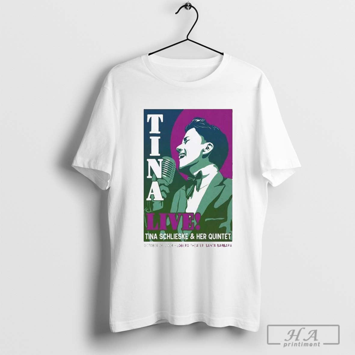 Tina Schlieske &amp; Her Quintet Oct 26, 2024 Santa Barbara, CA Shirt Hoodie, Sweatshirt | CoreVibeTees.com