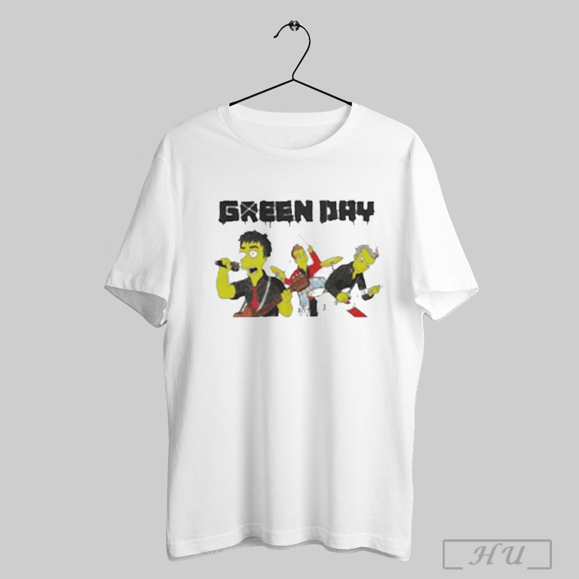 The Simpsons Green Day Poster Shirt Sweatshirt Hoodie | CoreVibeTees.com