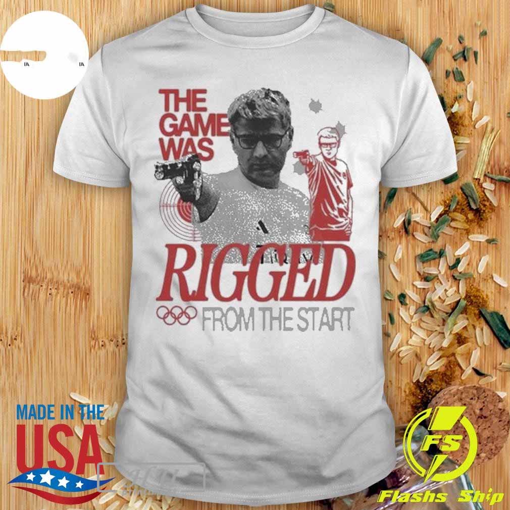 The Game Was Rigged 2024 Shirt Hoodie, Sweatshirt | CoreVibeTees.com