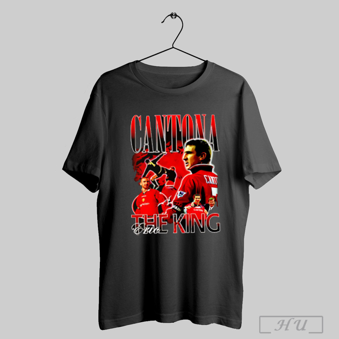 The King X Eric Cantona Graphic T Shirt Sweatshirt Hoodie | CoreVibeTees.com