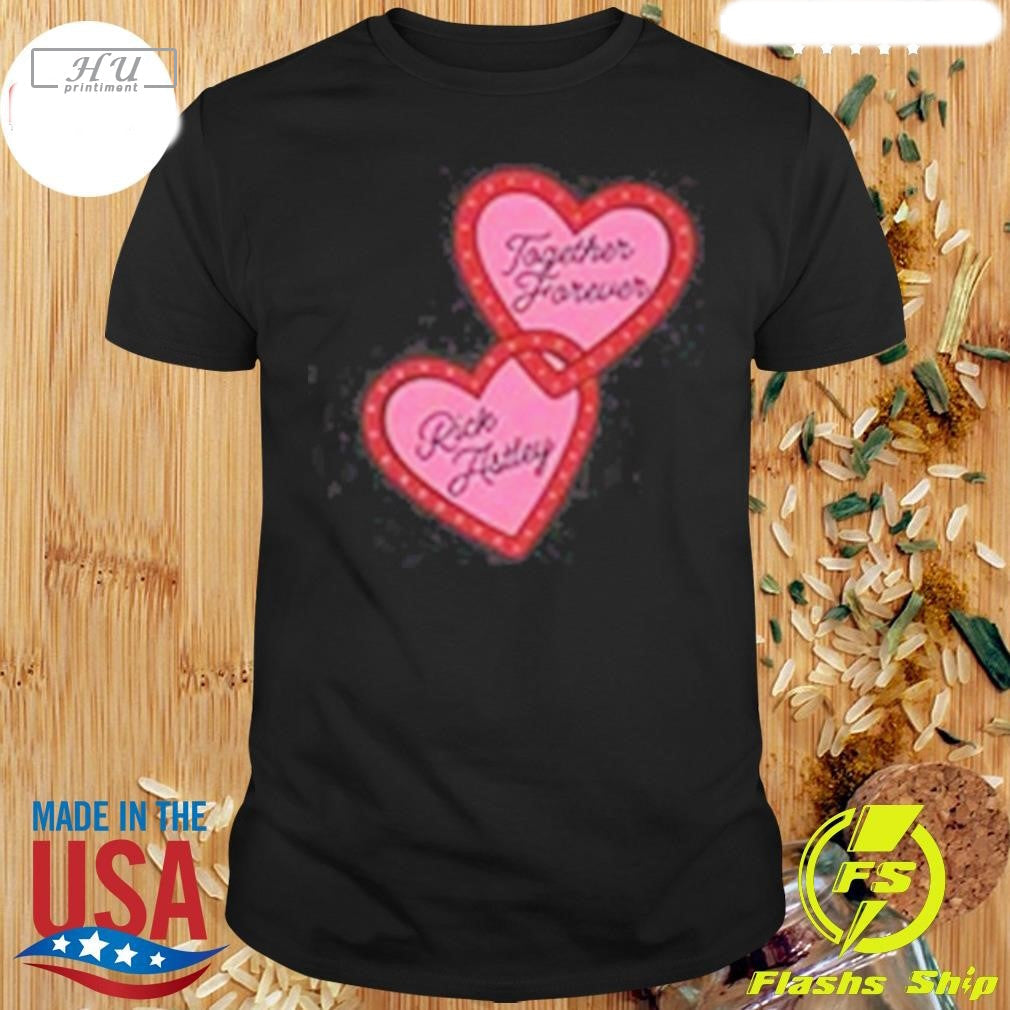 Together Foreverds Hearts Black T-Shirt Hoodie, Sweatshirt | CoreVibeTees.com