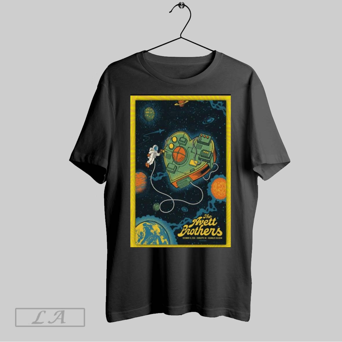 The Avett Brothers Poster Charlotte Nc Dec 31 2024 Bojangles Coliseum Shirt Hoodie, Sweatshirt | CoreVibeTees.com