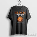Top Illinois Fighting Illini Basketball Is Life Short Shirt Hoodie, Sweatshirt | CoreVibeTees.com