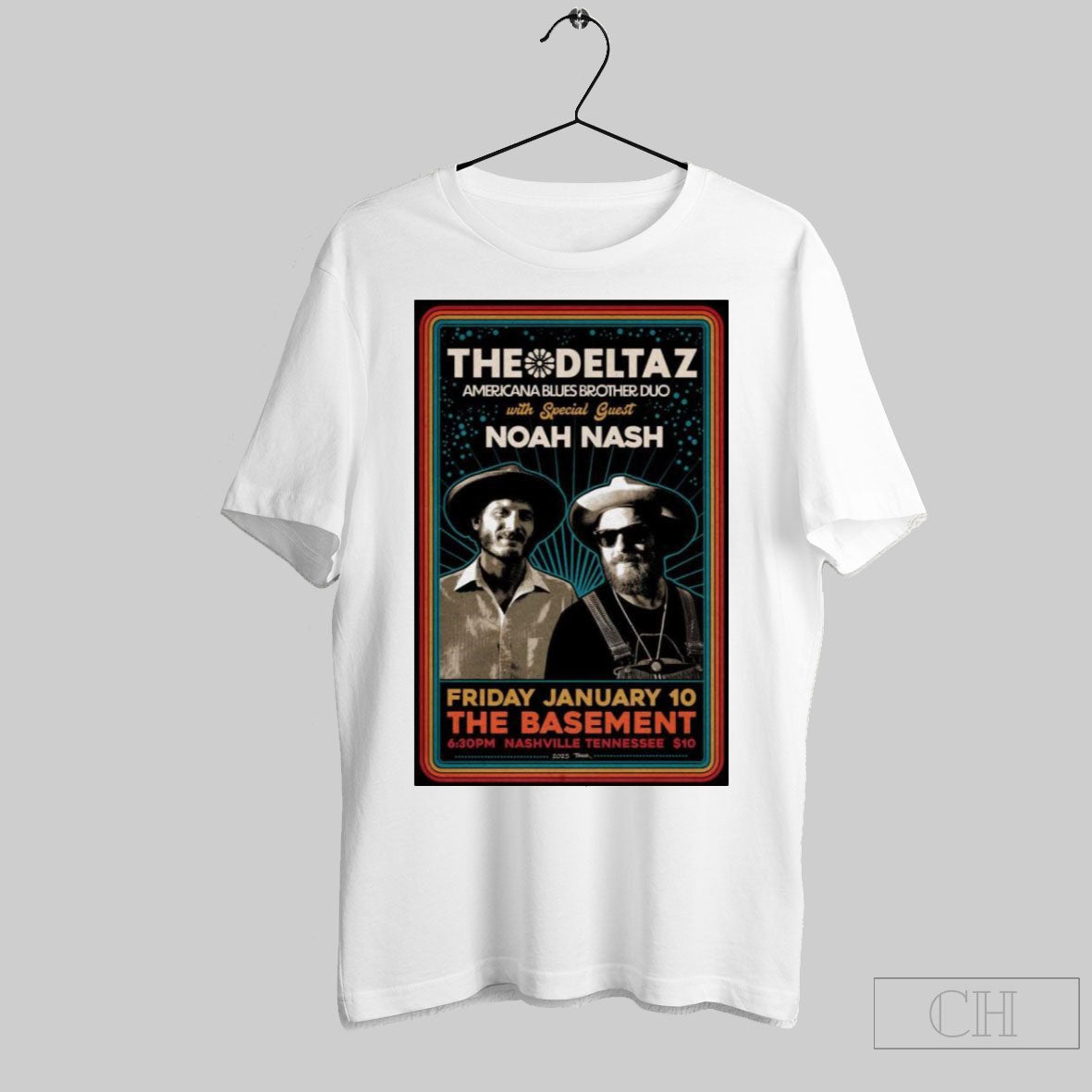 The Deltaz With Noah Nash Nashville Tn January 10 2025 Shirt Sweater Hoodie, Sweatshirt | CoreVibeTees.com