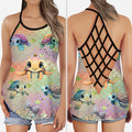 Colorful Turtle - Personalized Turtle Cross Tank Top and Leggings T-Shirts, Hoodie, Sweatshirt | CoreVibeTees.com
