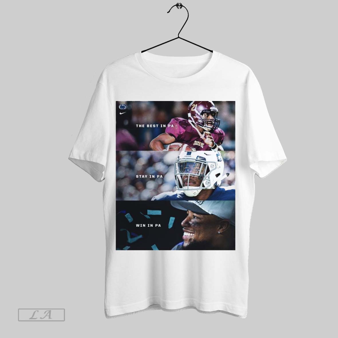 Top Poster Penn State Football Saquon Barkley The Best In Pa Stay In Pa Win In Pa Sweatshirt T Shirt Hoodie
